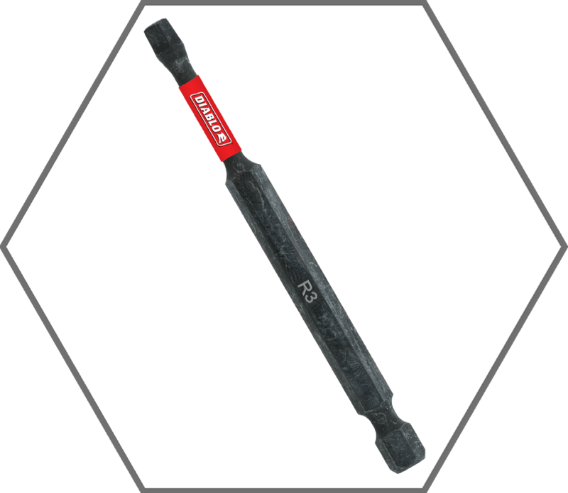 #2 x 3-1/2"L Square Insert Bit
