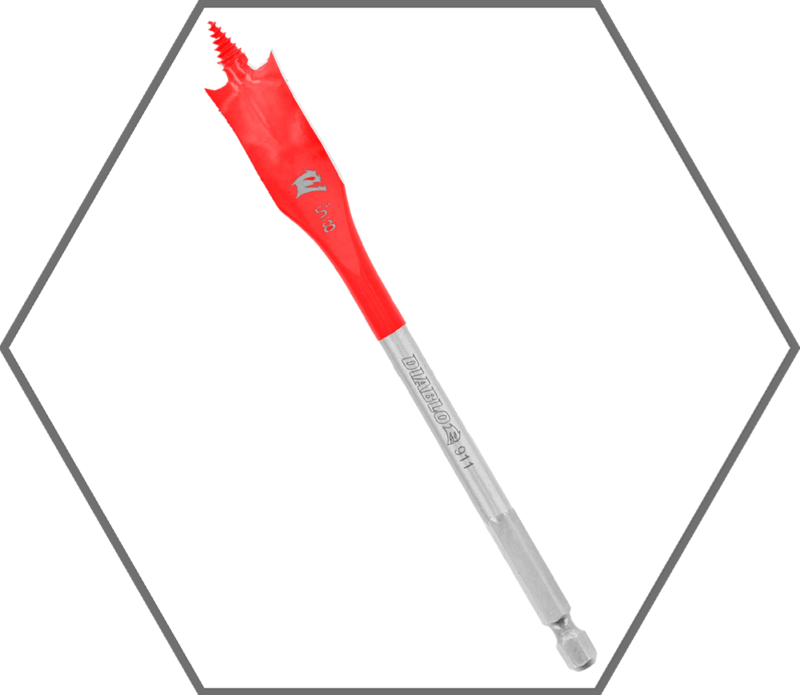5/8" x 6" SPEEDemon Spade Bit (2-Pack)