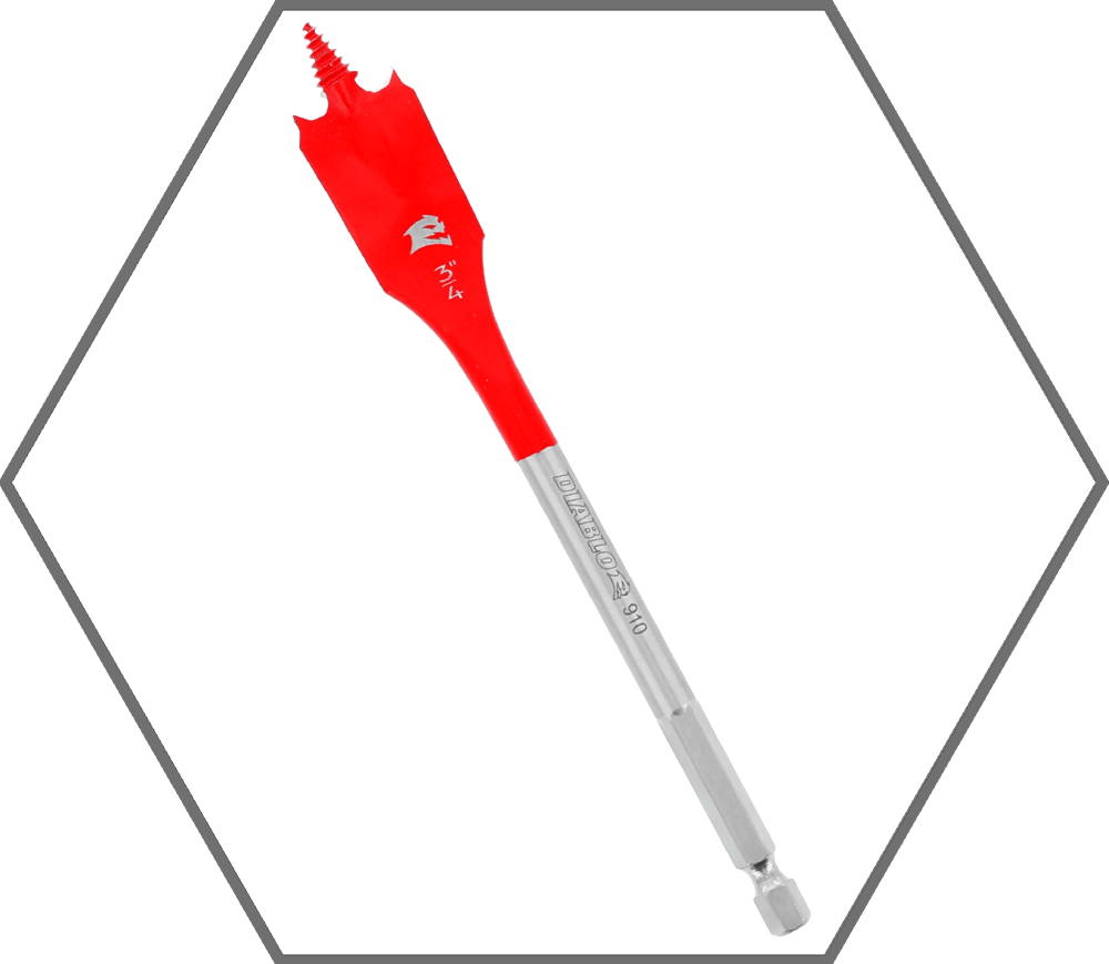 3/4" x 6" SPEEDemon Spade Bit (2-Pack)