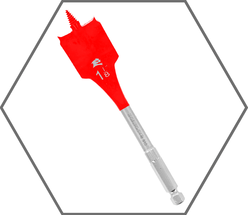 1-1/8" x 6" SPEEDemon Spade Bit