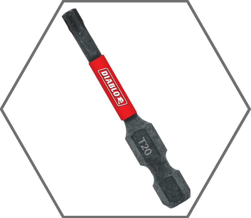 T20 x 2"TorxInsertBit (5-Pack)