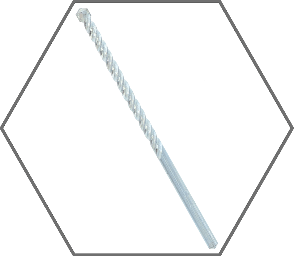 AvantiPRO 3/16" x 4" Carbide Tipped Masonry Drill Bit