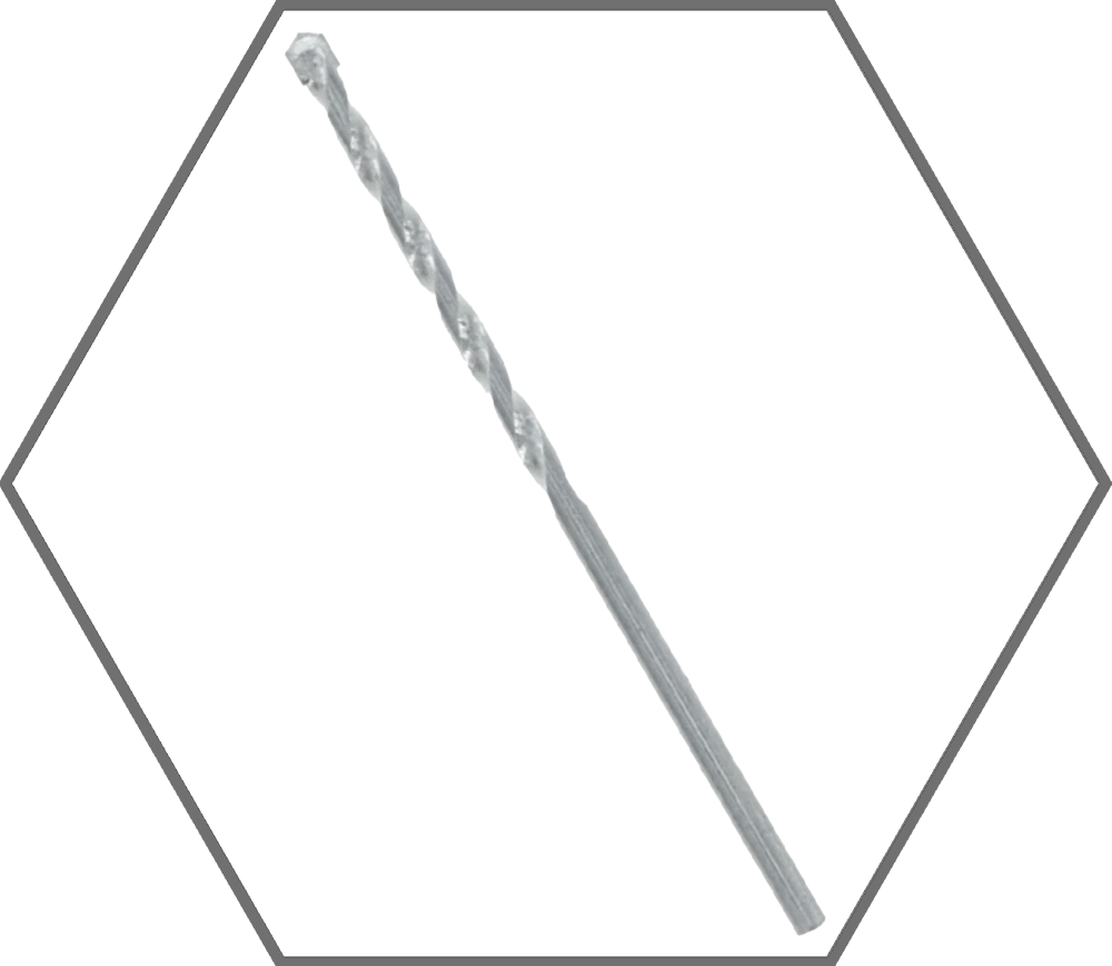 AvantiPRO 1/8" x 3" Carbide Tipped Masonry Drill Bit
