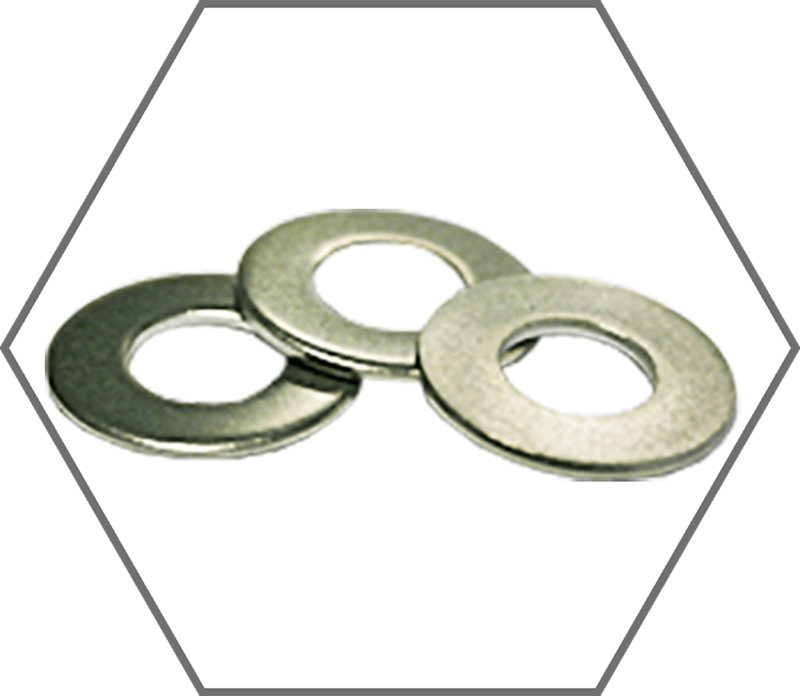 1/2" x 1.250" x .062"Thick Grade 18-8 Stainless Steel Standard Flat Washer