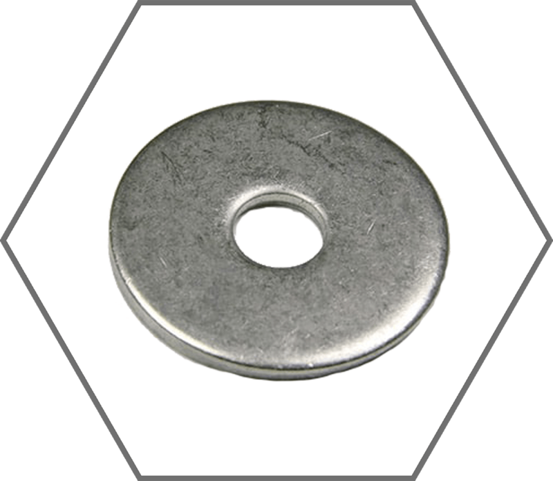 #4 x 0.312" x .032"Thick Grade 18-8 Stainless Steel USS Flat Washer