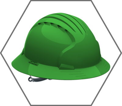 Full Brim Hard Hats