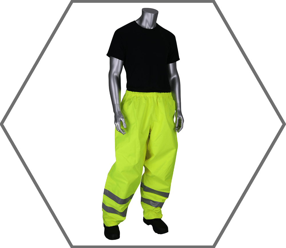 VizPLUS ANSI Class E Heavy Duty Waterproof Breathable Pants 2X