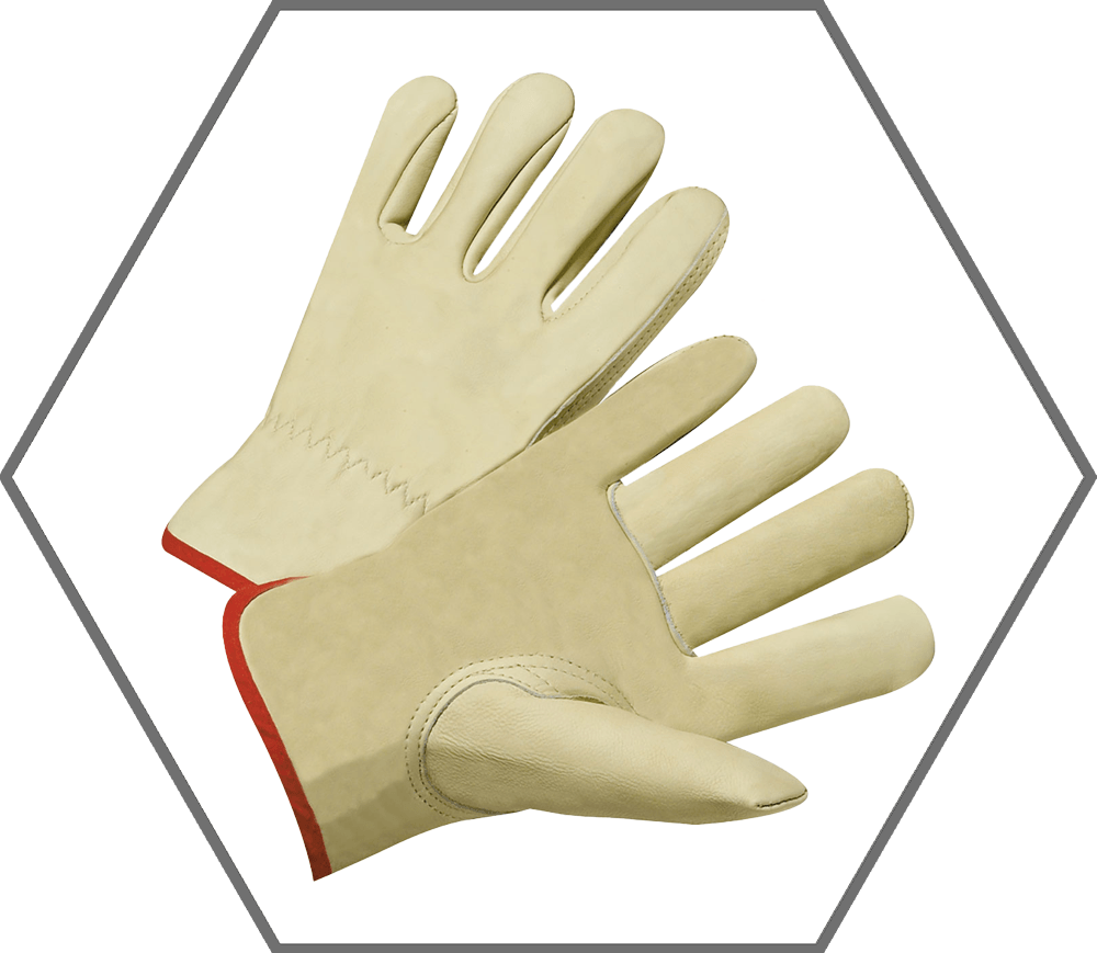 Select Grade Top Grain Cowhide Leather Drivers Glove - Keystone Thumb
