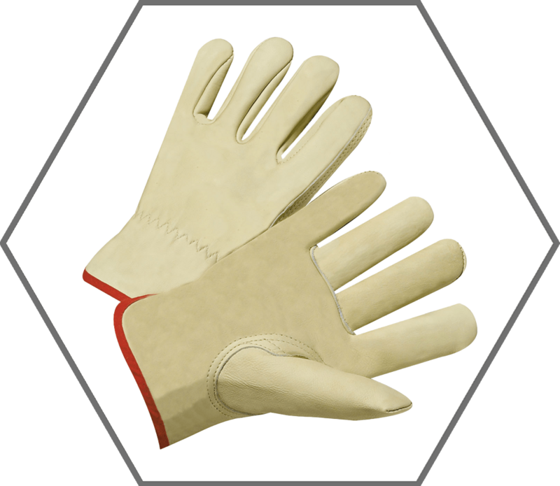 Select Grade Top Grain Cowhide Leather Drivers Glove - Keystone Thumb