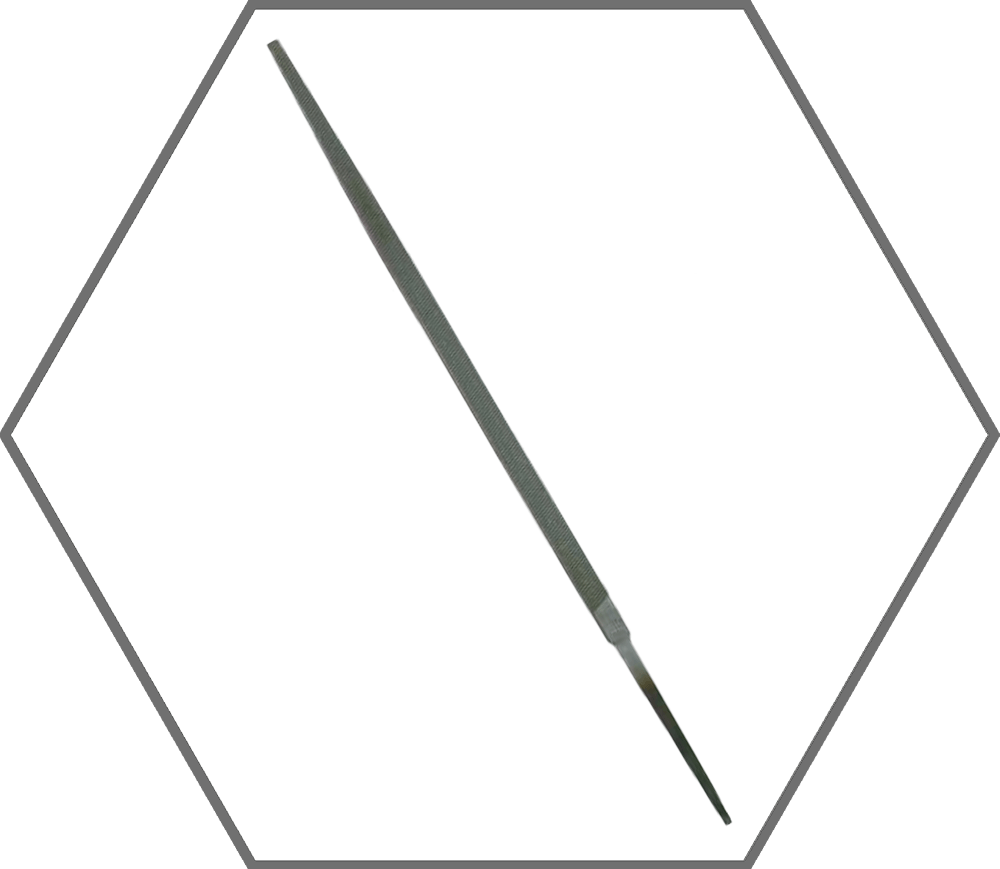 10"L Nicholson Tool Square Bastard Cut Machinist's File