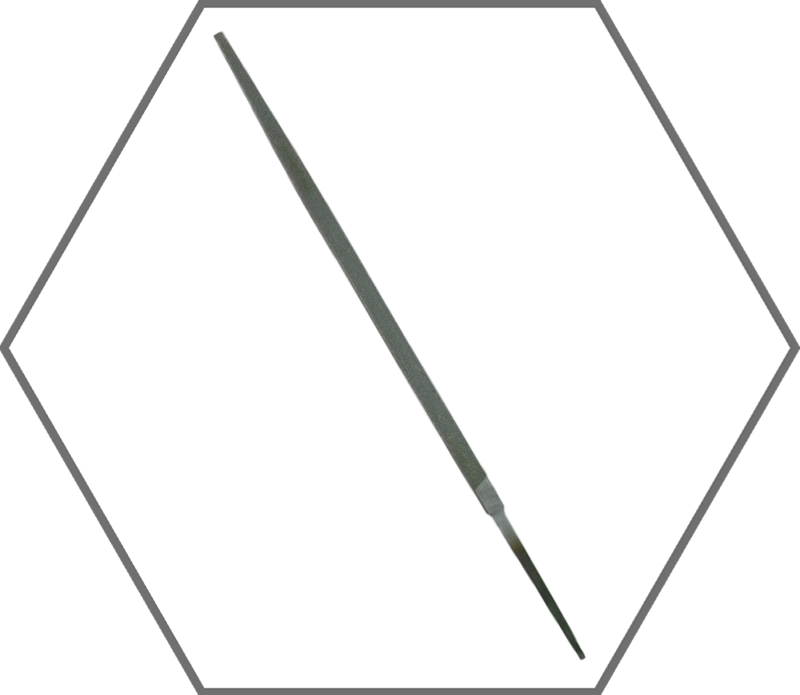 10"L Nicholson Tool Square Bastard Cut Machinist's File