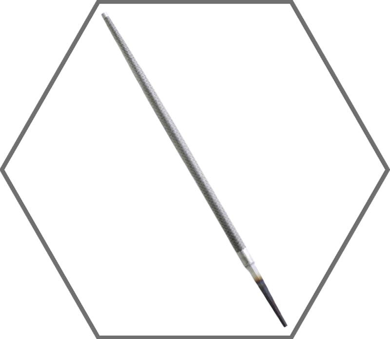 12" Nicholson American Pattern Round Bastard File
