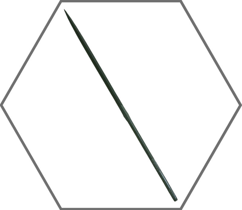 6-1/4" Cut 0 Nicholson Swiss Pattern 3-Square Needle File