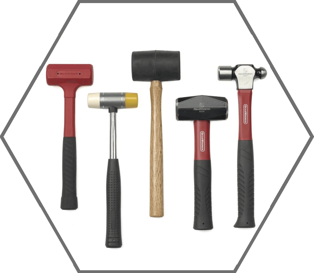 5 pc. Hammer and Mallet Set