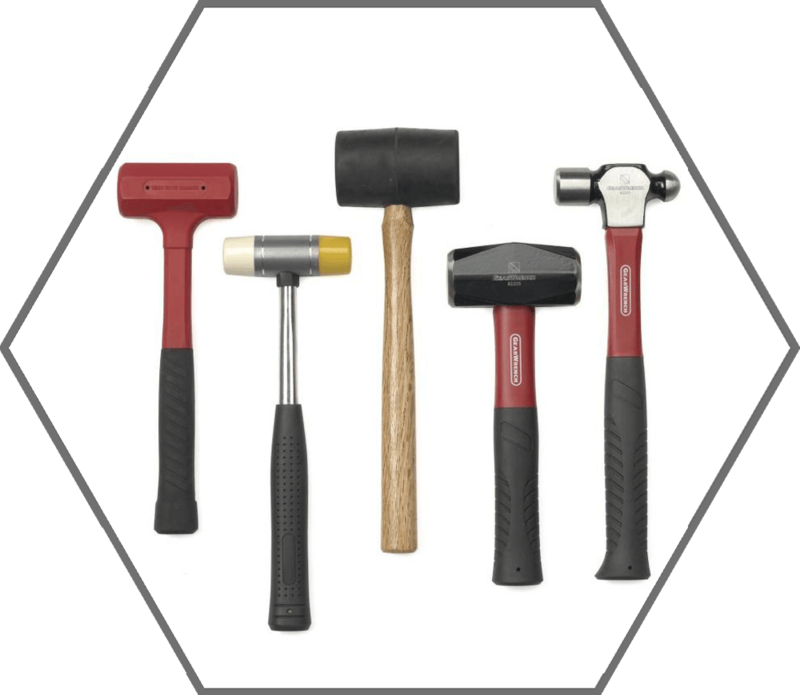 5 pc. Hammer and Mallet Set