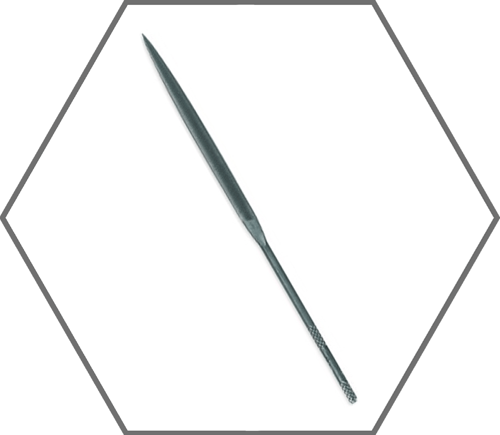 6-1/4" Cut 0 Nicholson American Pattern Half Round Bastard File