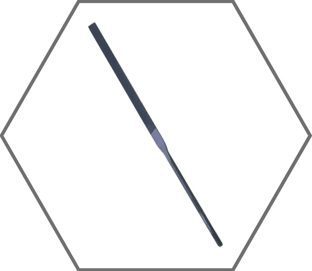 6-1/4" Cut 2 Nicholson Swiss Pattern Equaling Needle File
