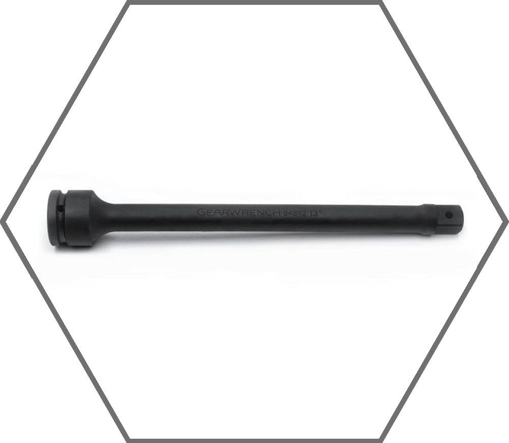 3/4" Drive 13"L GearWrench Phosphate Finish Impact Extension