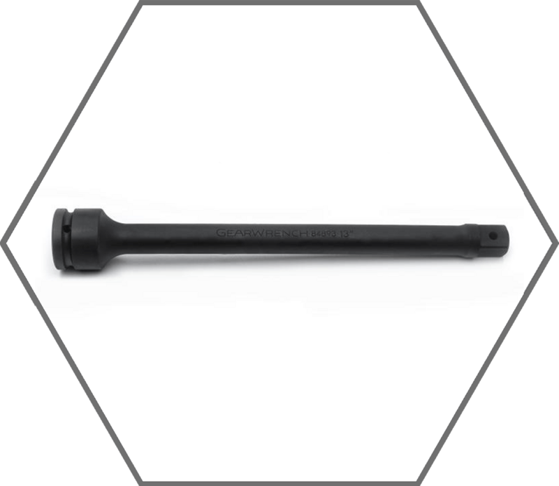 3/4" Drive 13"L GearWrench Phosphate Finish Impact Extension