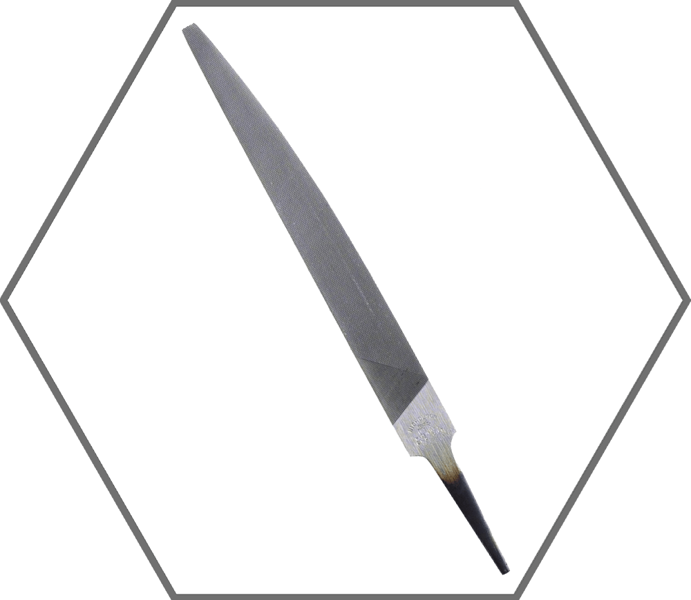6" Knife 2nd Cut Double Cut Machinists American Pattern File