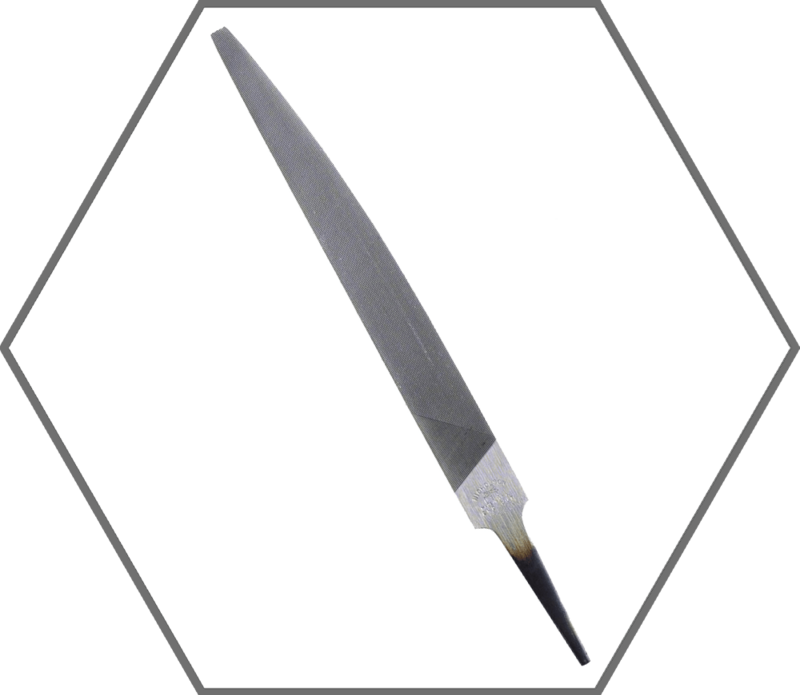 6" Knife 2nd Cut Double Cut Machinists American Pattern File