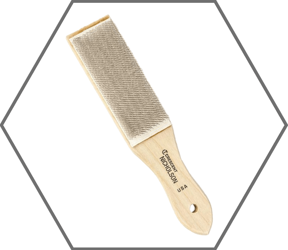8" Nicholson Abrasive File Cleaner with Wood Handle