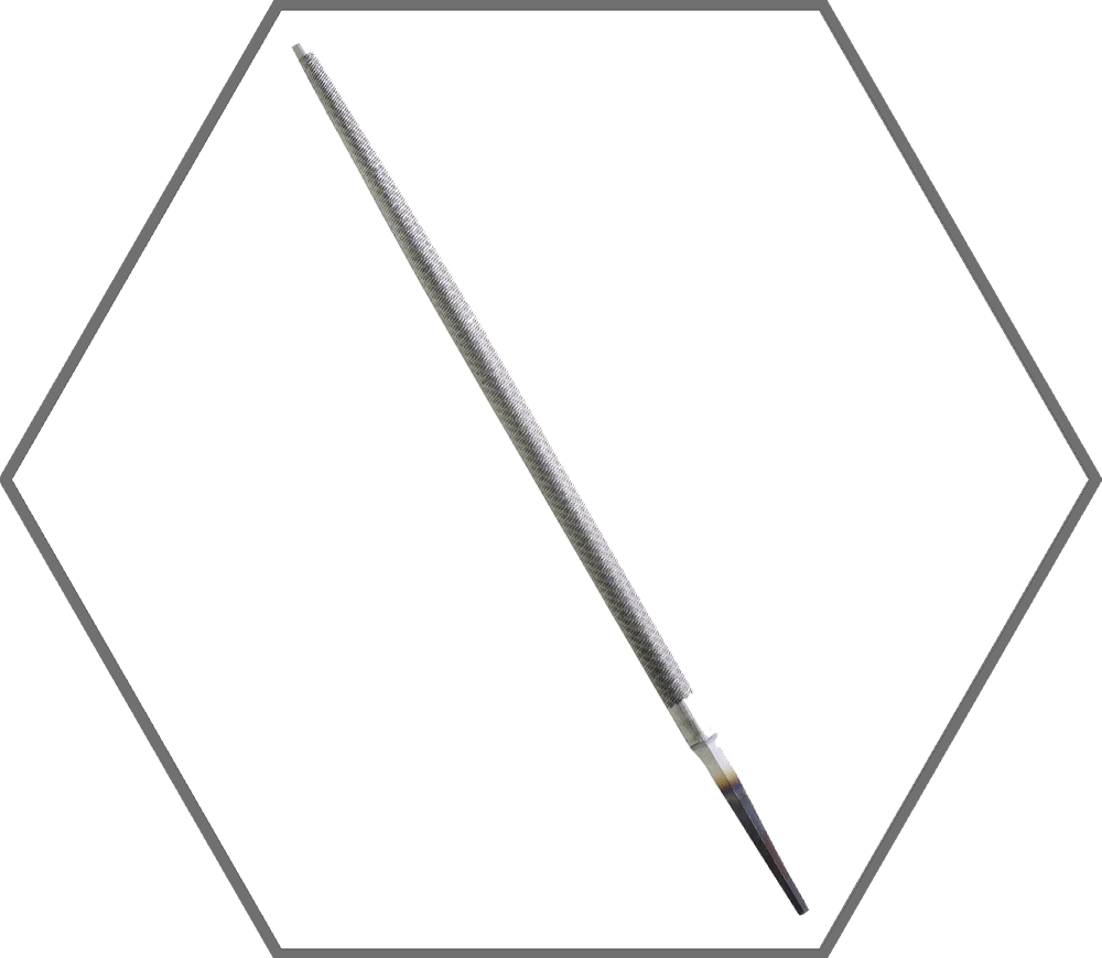 4" Nicholson American Pattern Round Bastard File