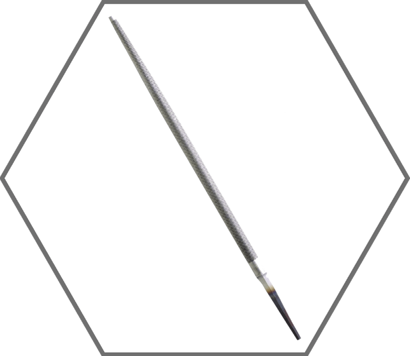 4" Nicholson American Pattern Round Bastard File