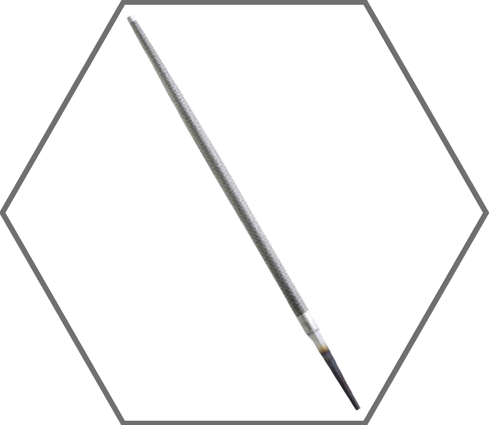 8" Nicholson American Pattern Round Bastard File