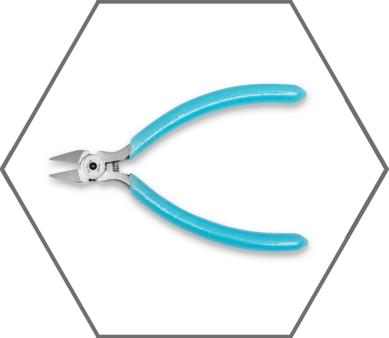 4" Xcelite Slim Line Flush Jaw Tapered Head Diagonal Cutting Pliers