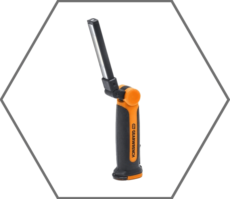 8" GearWrench Professional 150 Lumen Ultra-Thin Flex-Head Work Light