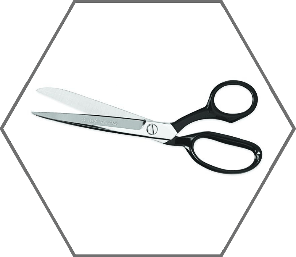 Industrial Shear Scissors, Inlaid 20 cm