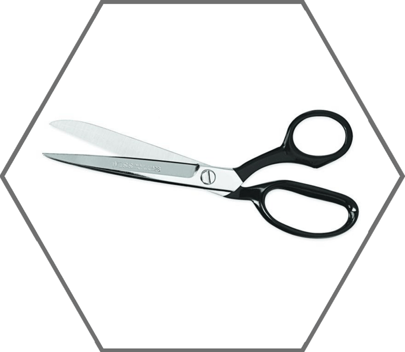 Industrial Shear Scissors, Inlaid 20 cm