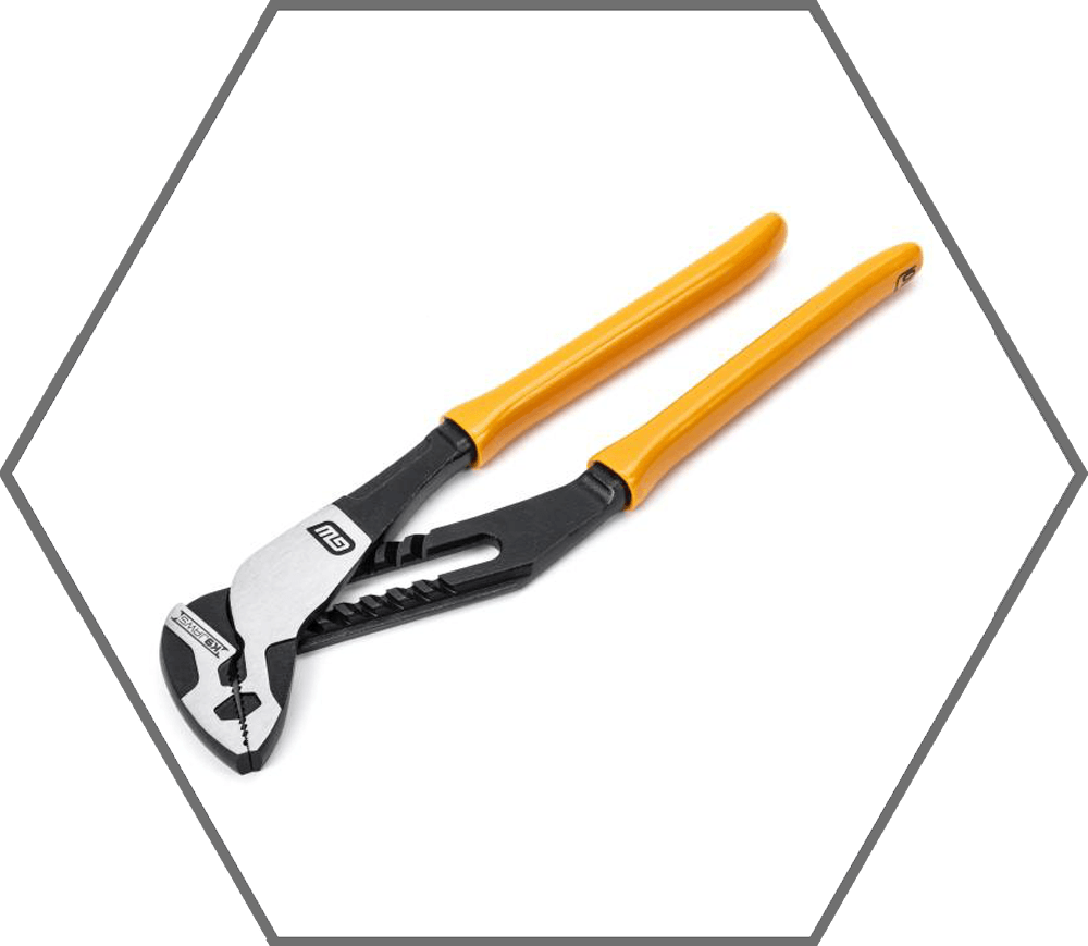 12" Pitbull K9 Straight Jaw Dipped Handle Tongue & Groove Plier