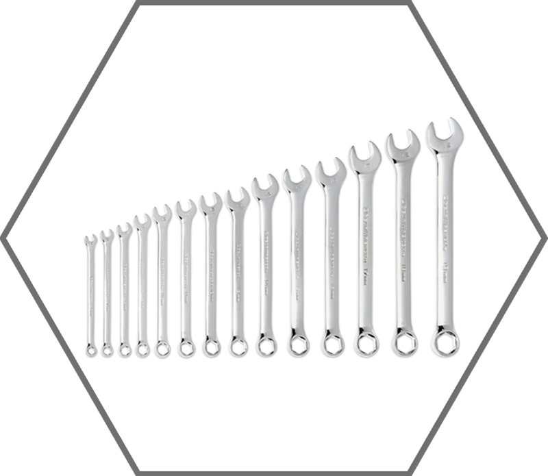14pc 6mm-19mm 6pt GearWrench Metric Surface Drive Plus Combination Wrench Set
