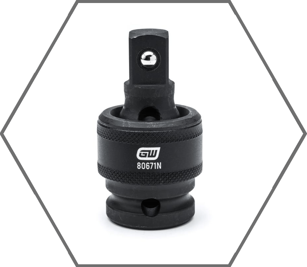 1/2" Drive GearWrench Phosphate Finish Impact Universal Joint