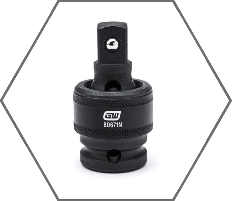 1/2" Drive GearWrench Phosphate Finish Impact Universal Joint