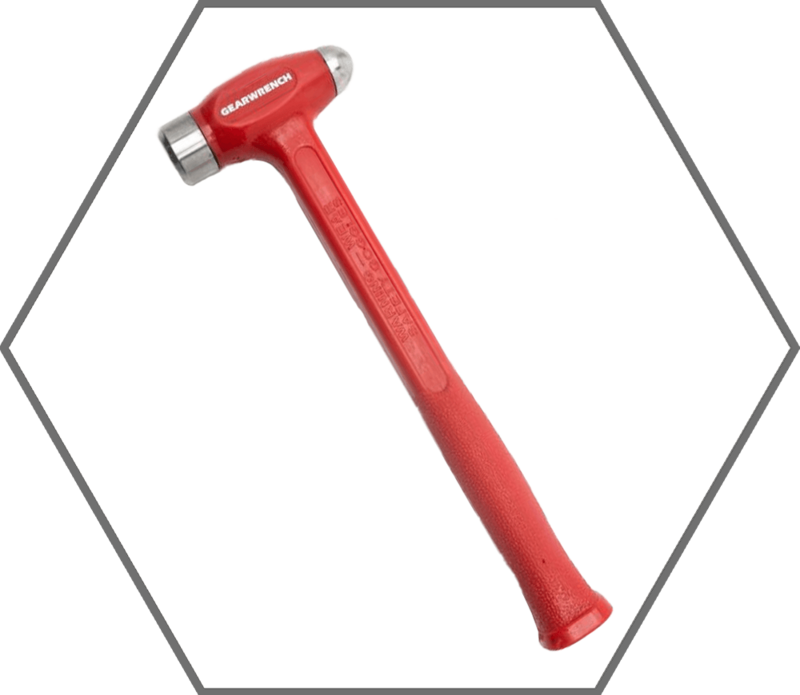 14oz GearWrench Steel Face Urethane Handle Dead Blow Ball Pein Hammer