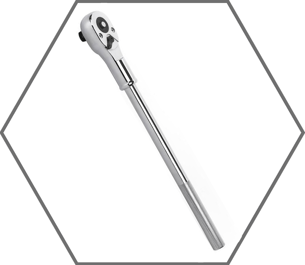 3/4" Drive 19-3/4"L GearWrench 24 Tooth Quick Release Teardrop Reversible Ratchet