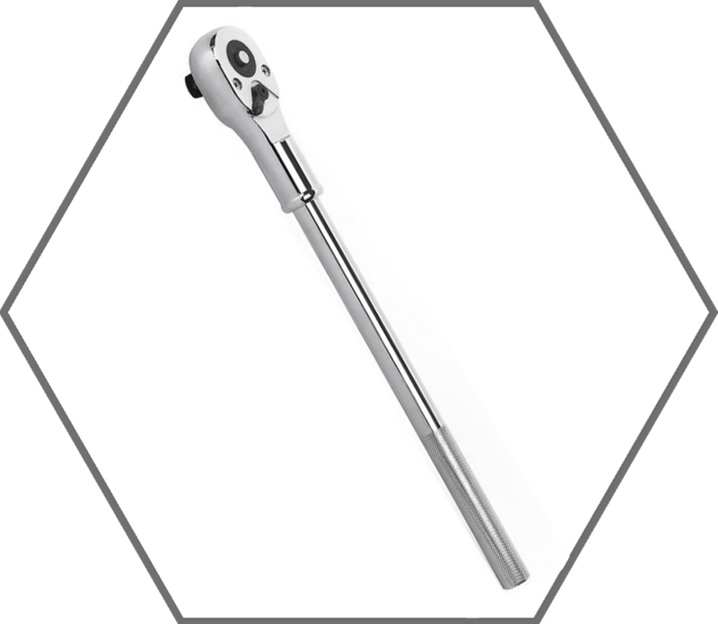3/4" Drive 19-3/4"L GearWrench 24 Tooth Quick Release Teardrop Reversible Ratchet