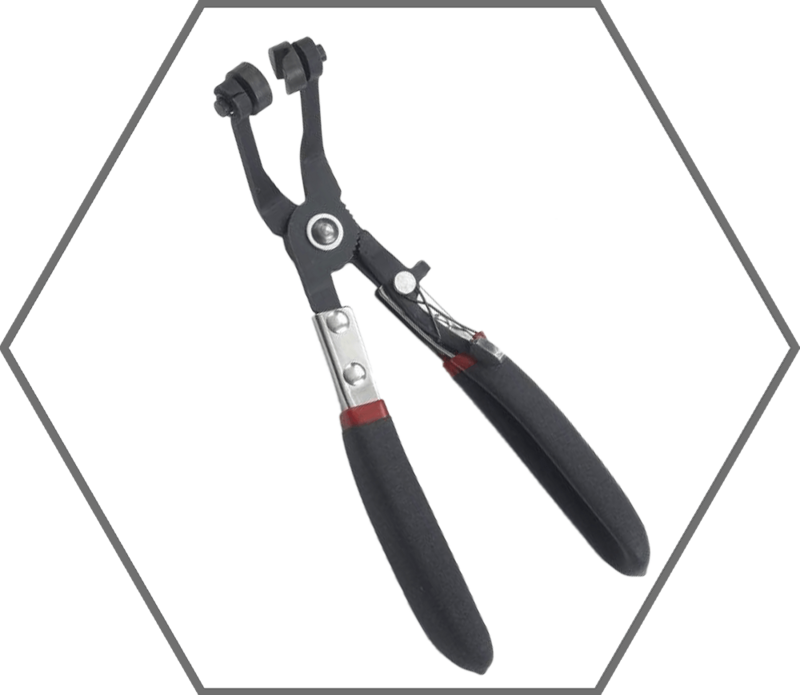 Angled Hose Clamp Plier