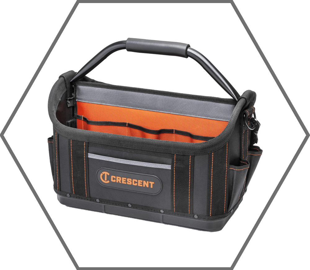 17" Tradesman Open Top Tool Bag