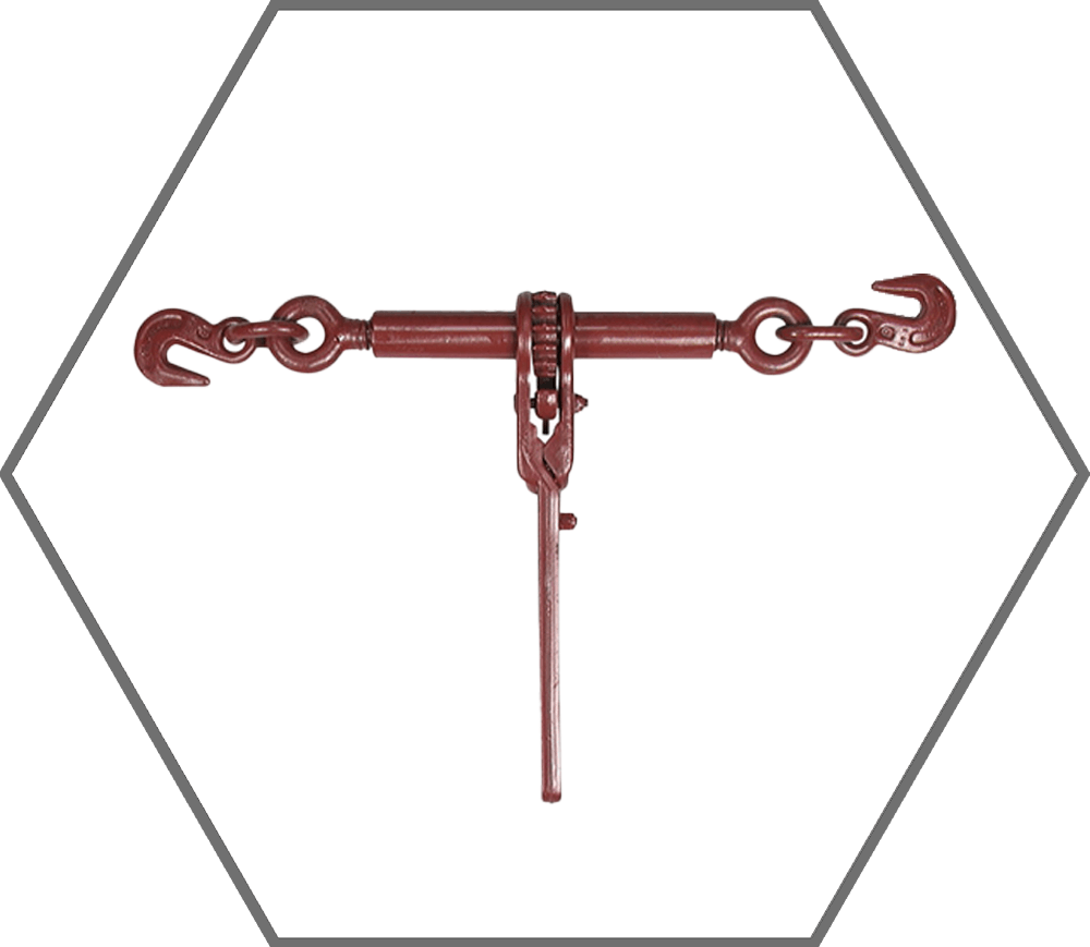 3/8"-1/2" 9,200lb WLL Domestic Red Ratchet Load Chain Binder
