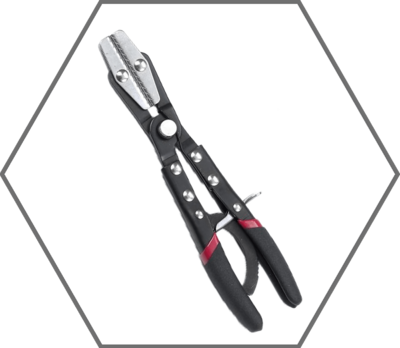 Automatic Locking Ratcheting Hose Pinch Off Plier