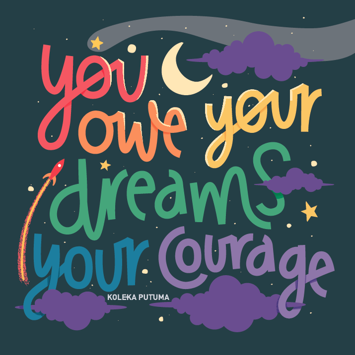 COURAGE POSTERS