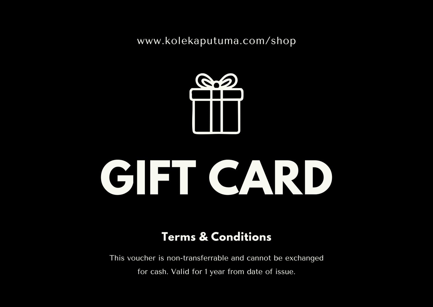 Gift card