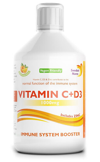 Swedish Nutra Vitamin C + D