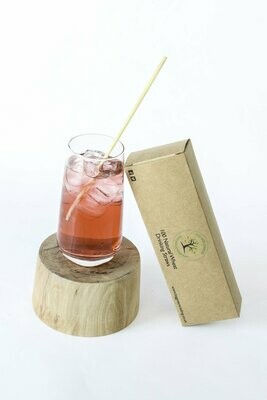 100 Natural Wheat Drinking Straws