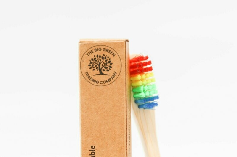 Bamboo Toothbrush - Rainbow