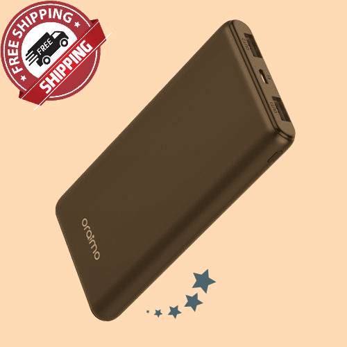 Oraimo NEW COMPACT 10000mAh Ultra Slim Fast Charging Power Bank